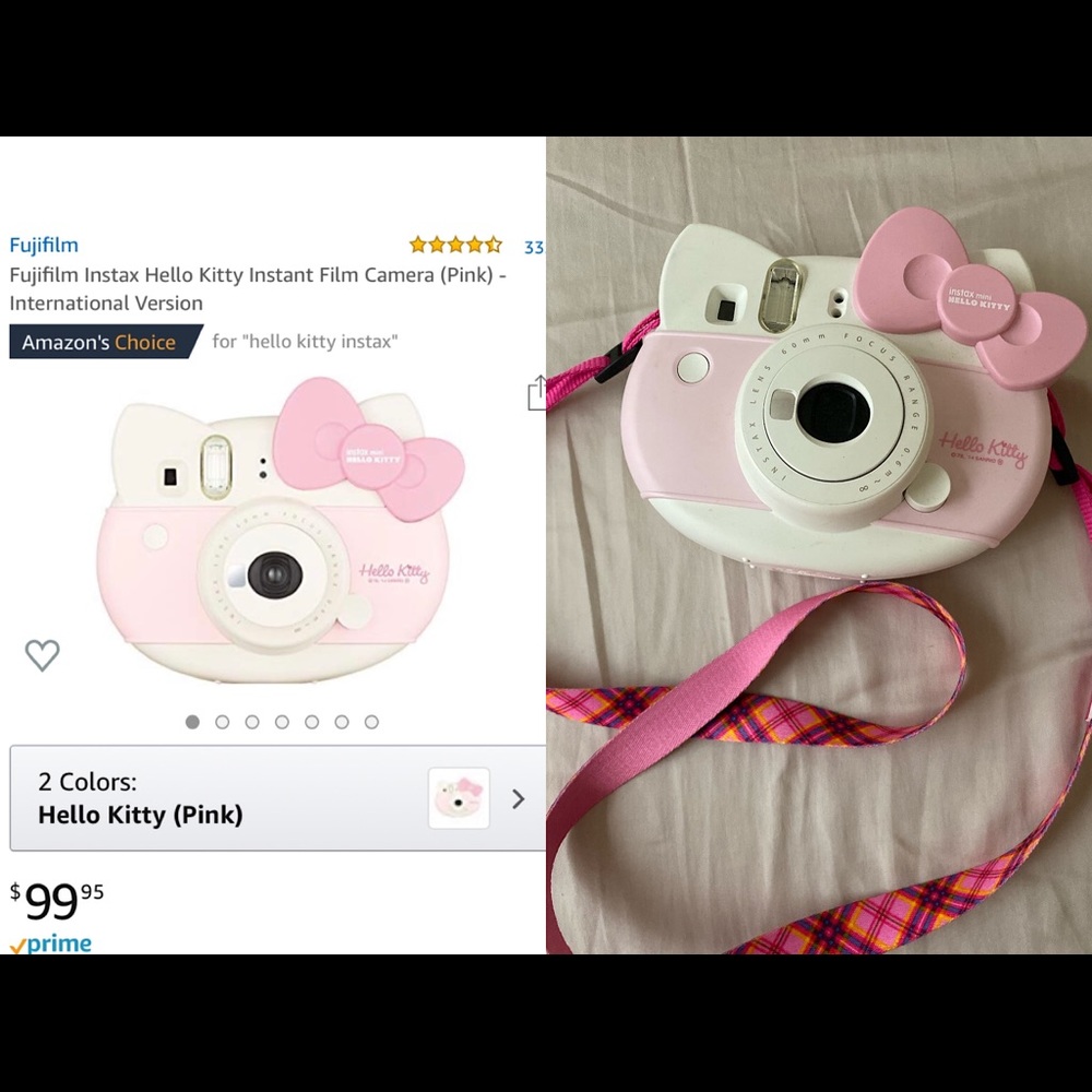 Instant camera limited edition hello kitty